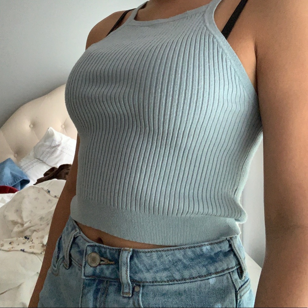 RARE blue top from brandy